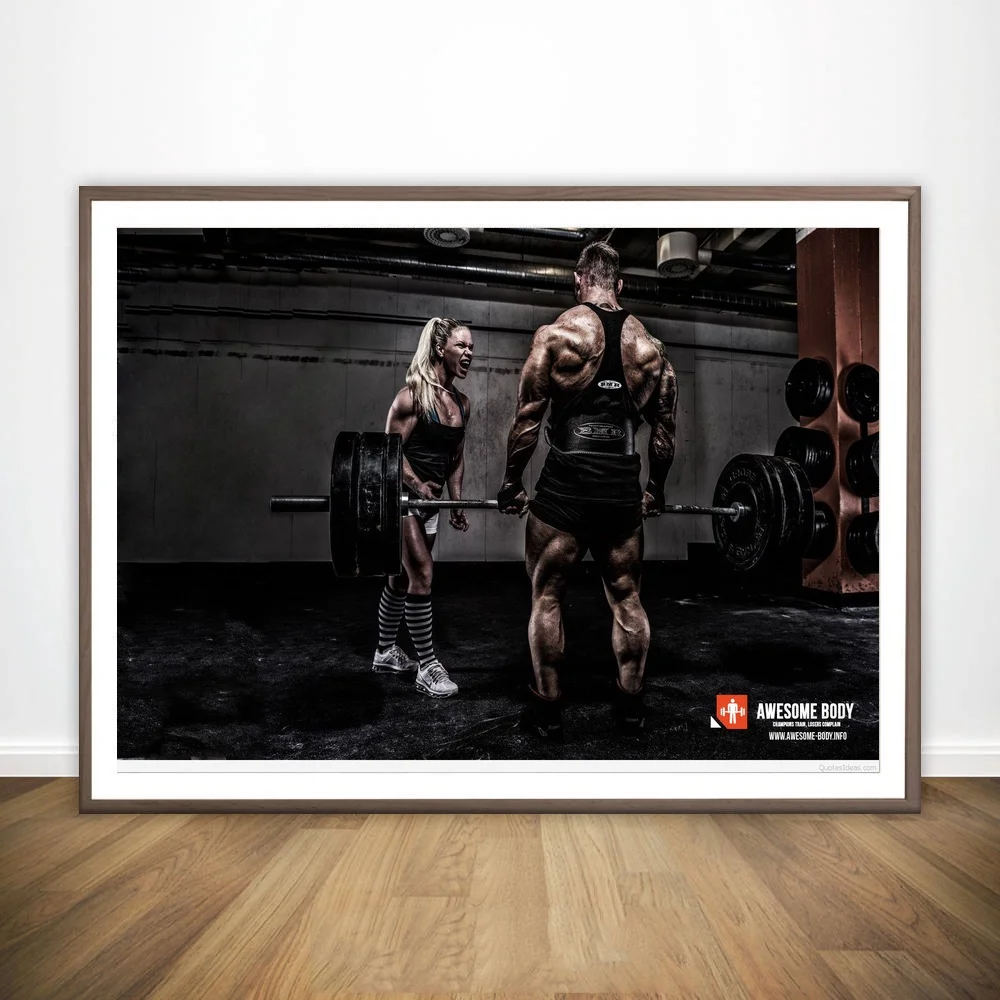 Bodybuilding Motivational Art Silk Poster Print Fitness Inspirational Art Poster Oil Paintings For Living Room No Frame
Bodybuilding Motivational Art Silk Poster Print Fitness Inspirational Art Poster Oil Paintings For Living Room No Frame