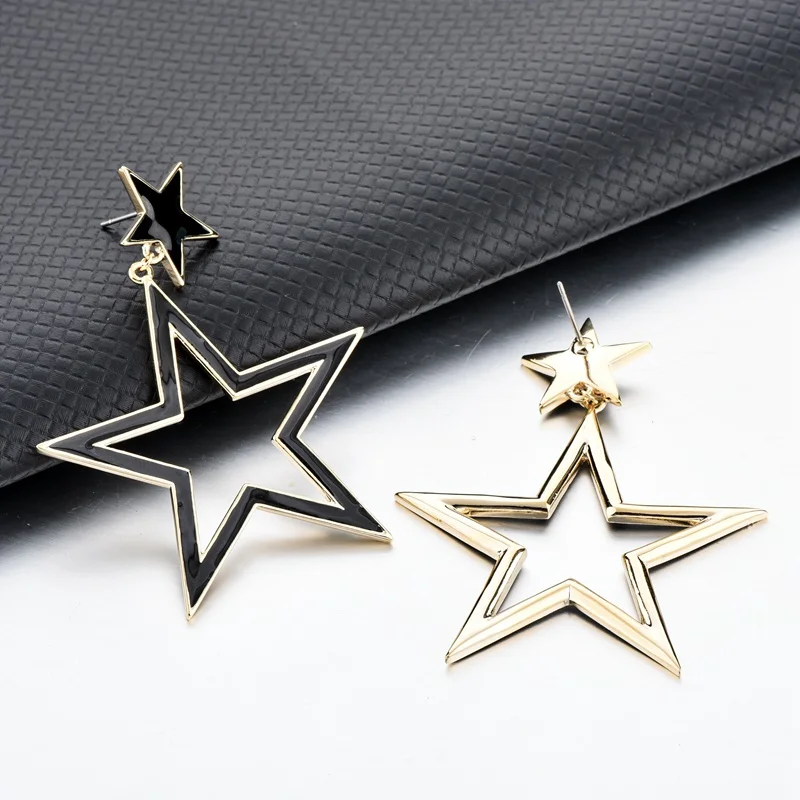 LongWay 2018 Vintage Openwork Star Big Round Statement Drop Earrings For Women Crystal Wedding Earrings SER170004
LongWay 2018 Vintage Openwork Star Big Round Statement Drop Earrings For Women Crystal Wedding Earrings SER170004