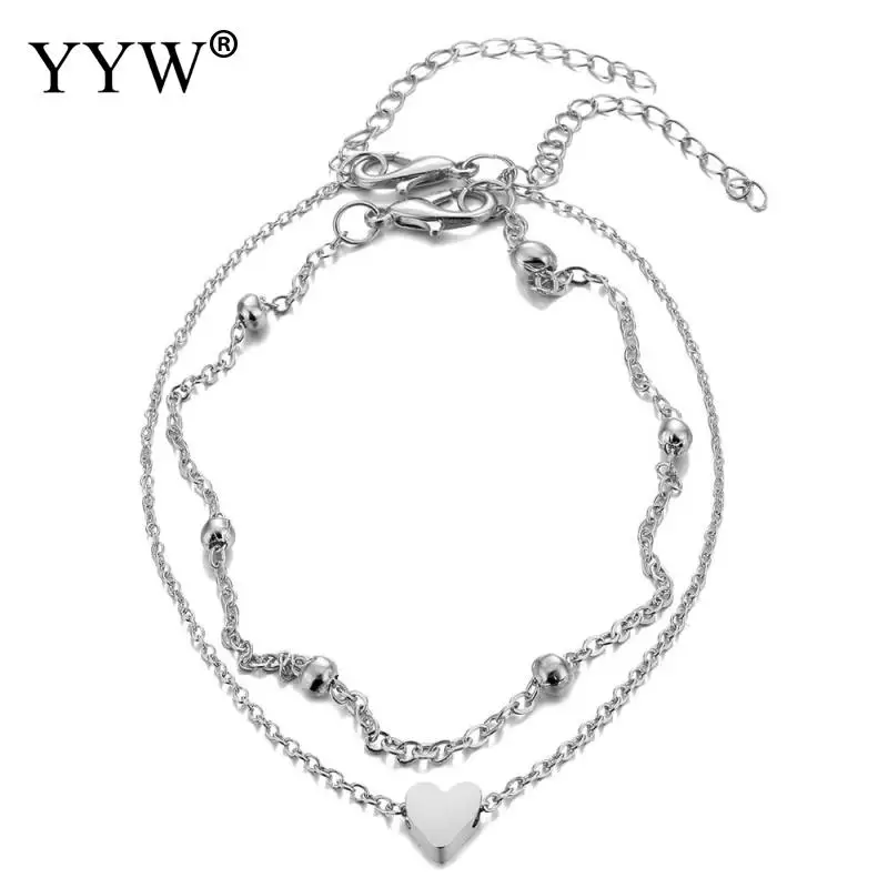 2019 Summer Beach Foot Fashion Style Anklets Simple Heart Female Anklets Barefoot Jewelry For Women Leg Chain Ankles Femme
2019 Summer Beach Foot Fashion Style Anklets Simple Heart Female Anklets Barefoot Jewelry For Women Leg Chain Ankles Femme
