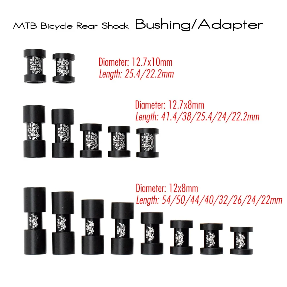 15 Models AL 7075 Full Suspension Mountain Bicycle Rear Shock Adapter Inflection Point Bushing MTB Bike Rear Absorbers Bushing
15 Models AL 7075 Full Suspension Mountain Bicycle Rear Shock Adapter Inflection Point Bushing MTB Bike Rear Absorbers Bushing
