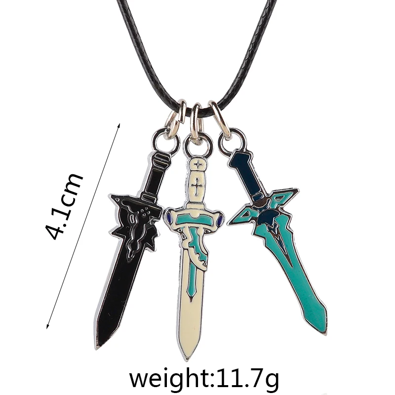 Sword Art Online necklace Cosplay Lambent necklace Kirito/Asuna Elucidator/Dark repulser/Flashing light necklace
Sword Art Online necklace Cosplay Lambent necklace Kirito/Asuna Elucidator/Dark repulser/Flashing light necklace