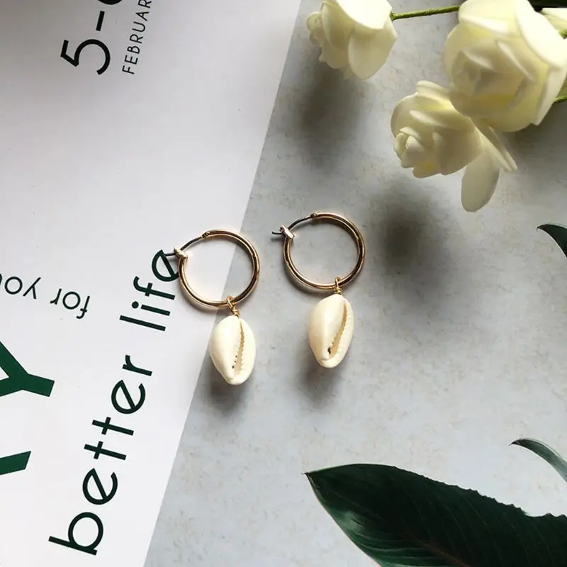 Natural Shell Earrings Simple Pendant Women Jewelry Lady Charms Dangle Summer Beach Universal Trend Party Photography Decoration
Natural Shell Earrings Simple Pendant Women Jewelry Lady Charms Dangle Summer Beach Universal Trend Party Photography Decoration