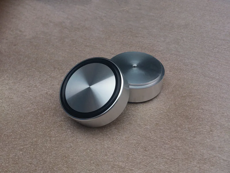 4PCS D58mm + H22mm Aluminum Feet For amplifier Speaker (With Rubber Ring) Silver / Black / Gold (Optional)
4PCS D58mm + H22mm Aluminum Feet For amplifier Speaker (With Rubber Ring) Silver / Black / Gold (Optional)