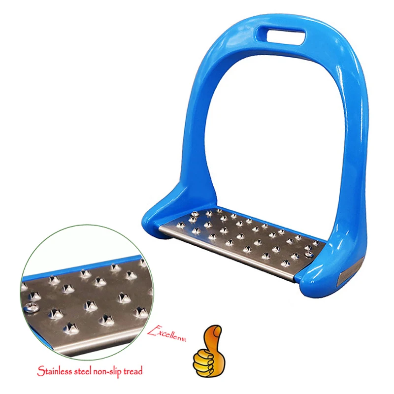 1 Pair Aluminum Stirrups Anti-slip Horse Riding Equestrian Stirrups Horse Equipment Horseback Riding with Paint
1 Pair Aluminum Stirrups Anti-slip Horse Riding Equestrian Stirrups Horse Equipment Horseback Riding with Paint