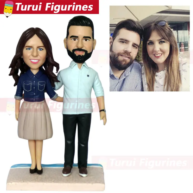 photo to figurines handcrafted mini statuette custom two people bobblehead figurines from moldeling soft clay waterproof dolls
photo to figurines handcrafted mini statuette custom two people bobblehead figurines from moldeling soft clay waterproof dolls