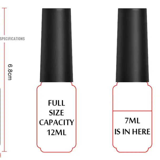 7ML Crackle Crack UV/LED 12 Fashion Colors Cracking Shatter Gel Nail Polish UV Nails Lacquer Varnish | Красота и здоровье