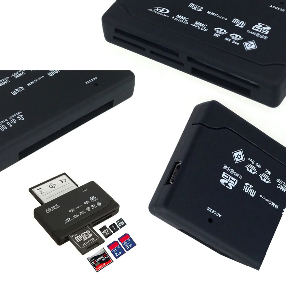 NOYOKERE Micro все в одном устройство для чтения карт памяти USB внешний SD SDHC Mini M2 MMC XD CF