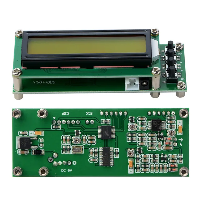 0.1MHz ~ 1200MHz frequency meter PLJ-1601-C frequency components of the frequency measurement display module
0.1MHz ~ 1200MHz frequency meter PLJ-1601-C frequency components of the frequency measurement display module