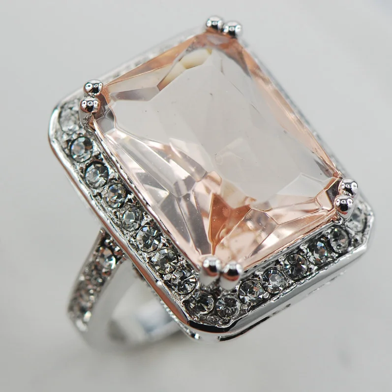 Кольцо женское из серебра 925 пробы с белыми кристаллами Morganite, F888, размер 6, 7, 8, 9, 10
Кольцо женское из серебра 925 пробы с белыми кристаллами Morganite, F888, размер 6, 7, 8, 9, 10