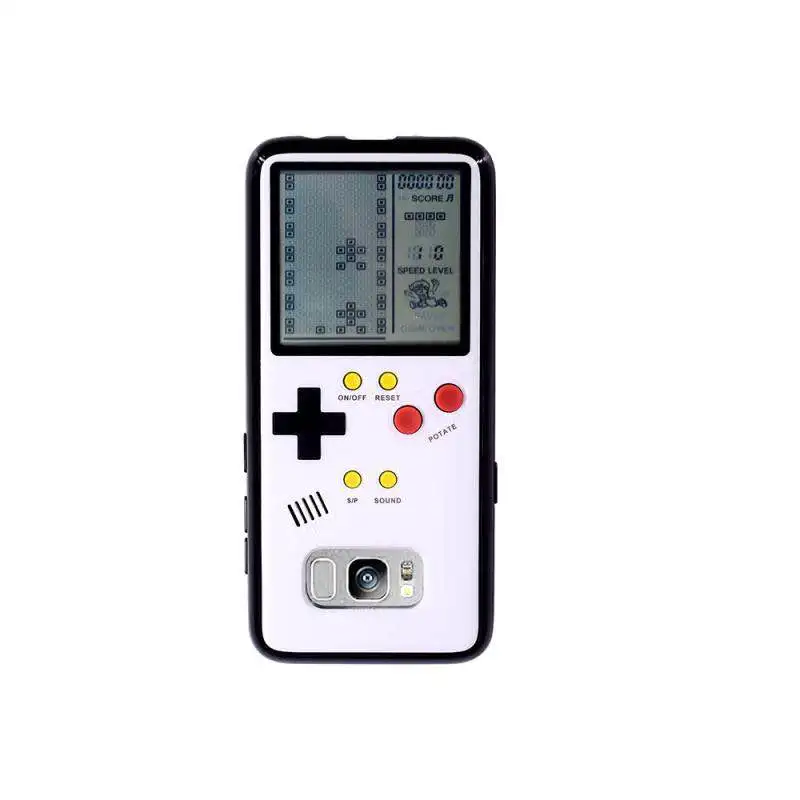 Чехол для телефона Gameboy Tetris в стиле ретро Samsung Galaxy S8 S9 Play чехол игровой консоли