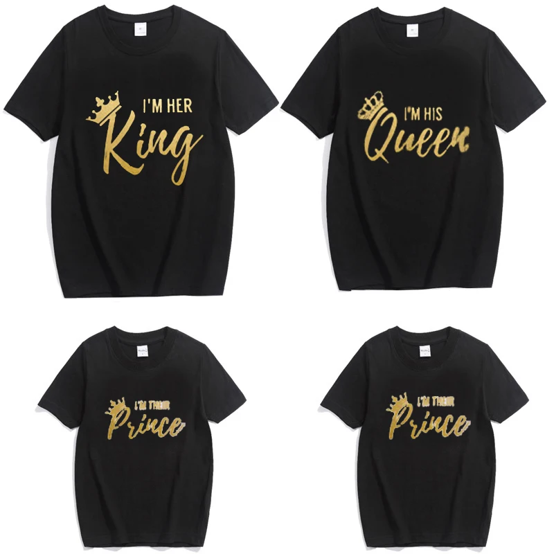 Family Matching Outfits Summer Father King Mother Queen Daughter Princess Son Prince Clothes Cotton T-shirt Fashion Family Look
Family Matching Outfits Summer Father King Mother Queen Daughter Princess Son Prince Clothes Cotton T-shirt Fashion Family Look