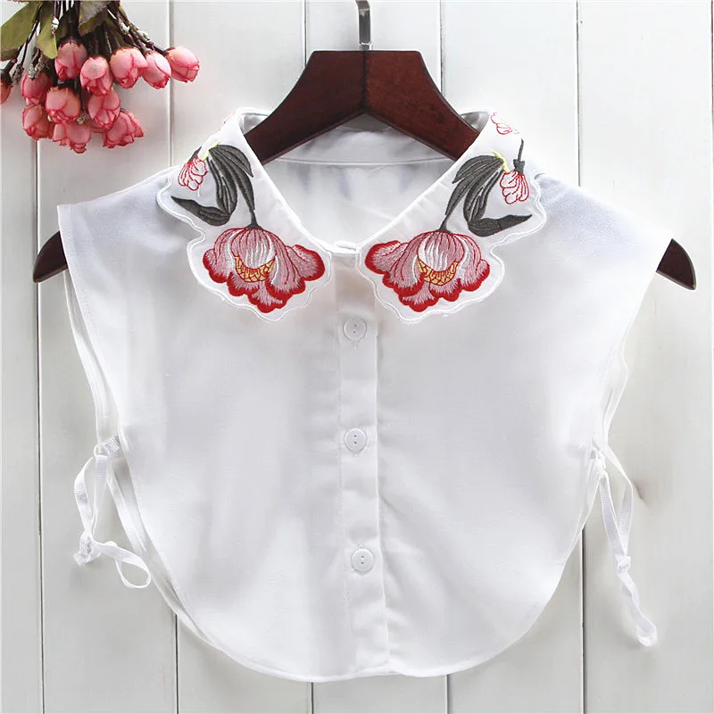 Women Collar Embroidery Kraagjes Detachable Spring White Fake Collar Clothing Accessoies Shirts Dames Keep Bluz Cravat
Women Collar Embroidery Kraagjes Detachable Spring White Fake Collar Clothing Accessoies Shirts Dames Keep Bluz Cravat