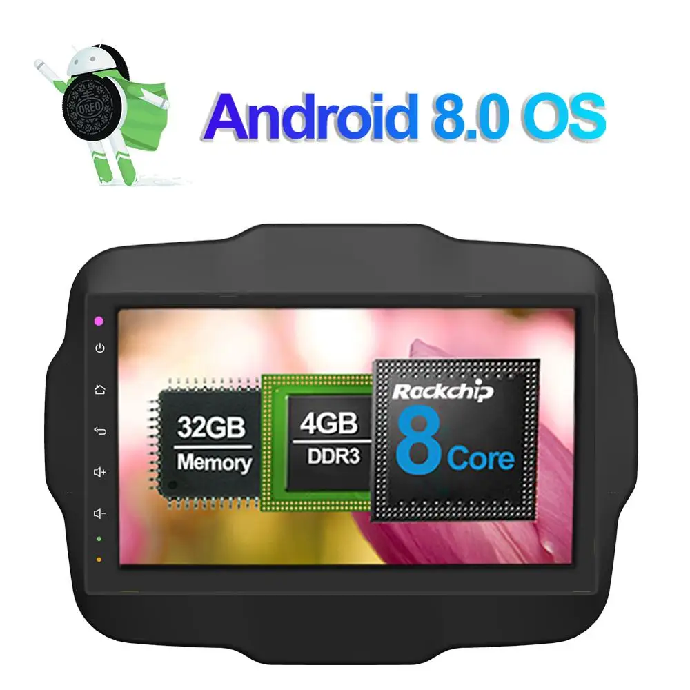 10 1 дюймовый Android 7 1/8 0 IPS экран автомобильное радио стерео GPS навигация головное