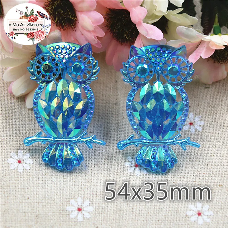 10pcs Resin blue AB color owl flat back Cabochon Art Supply Decoration Charm Craft
10pcs Resin blue AB color owl flat back Cabochon Art Supply Decoration Charm Craft