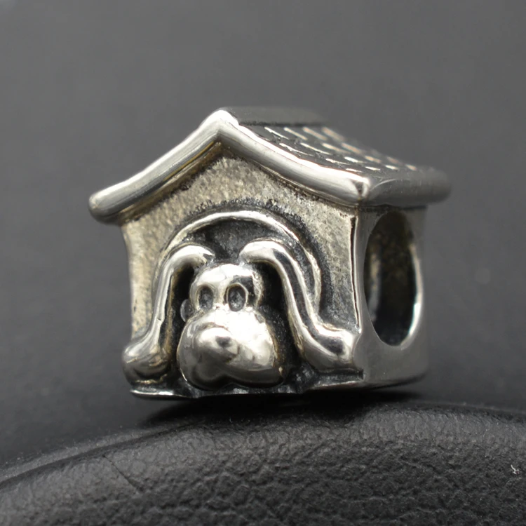 925 Sterling Silver European And American Silver Bracelet Accessories Beaded Pet Dog Love Cabin
925 Sterling Silver European And American Silver Bracelet Accessories Beaded Pet Dog Love Cabin
