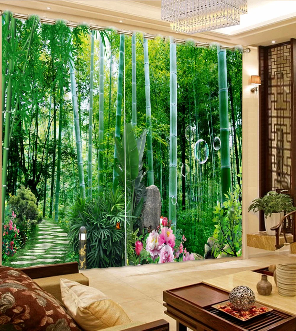 window customize 3d cortains Bamboo scenery curtain living room bedroom windows home decor curtains
window customize 3d cortains Bamboo scenery curtain living room bedroom windows home decor curtains