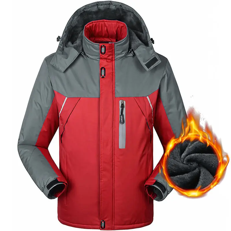 Winter Men Casual Thick Warm Fleece Hooded Jacket Coat Women High Quality Outdoor Waterproof Climb Mountain Jacket Size M-5XL
Winter Men Casual Thick Warm Fleece Hooded Jacket Coat Women High Quality Outdoor Waterproof Climb Mountain Jacket Size M-5XL