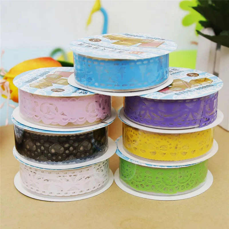 Hot Sale Candy Colors Decoration Roll Lace Tape DIY Self Adhesive Decorative Sticky Paper Masking Tape 100 x 1.5cm Dropship
Hot Sale Candy Colors Decoration Roll Lace Tape DIY Self Adhesive Decorative Sticky Paper Masking Tape 100 x 1.5cm Dropship