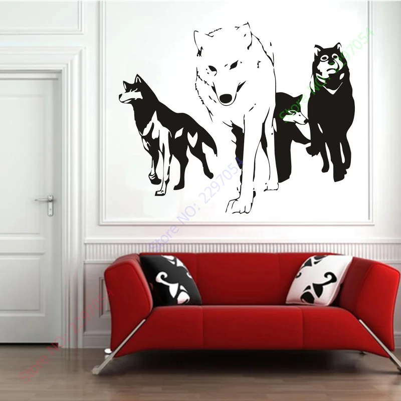 New WALL VIINYL STICKER DECAL ART MURAL ANIME MANGA PACK OF WOLVES Home decor wall stickers
New WALL VIINYL STICKER DECAL ART MURAL ANIME MANGA PACK OF WOLVES Home decor wall stickers