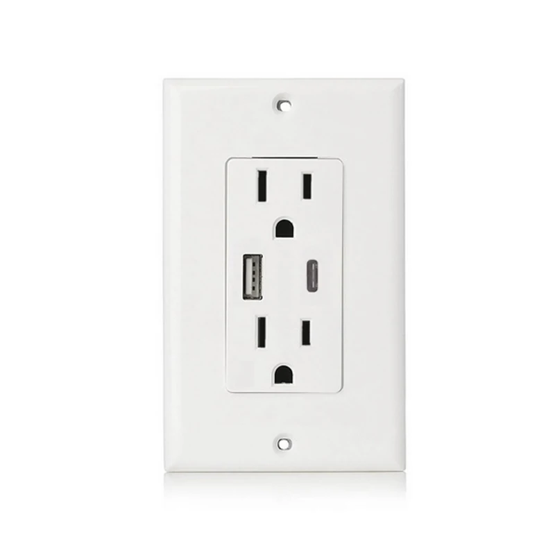 Штепсельная розетка 4,8 а американского стандарта, адаптер питания USB Type-C для зарядки, универсальная штепсельная розетка, защита от TR, быстра...
Штепсельная розетка 4,8 а американского стандарта, адаптер питания USB Type-C для зарядки, универсальная штепсельная розетка, защита от TR, быстра...
