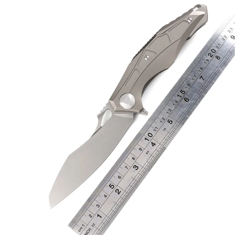 High quality bearing TC4 Titanium handle M390 blade knife hunting camping outdoor self-defense tactical army Survival EDC knife
High quality bearing TC4 Titanium handle M390 blade knife hunting camping outdoor self-defense tactical army Survival EDC knife