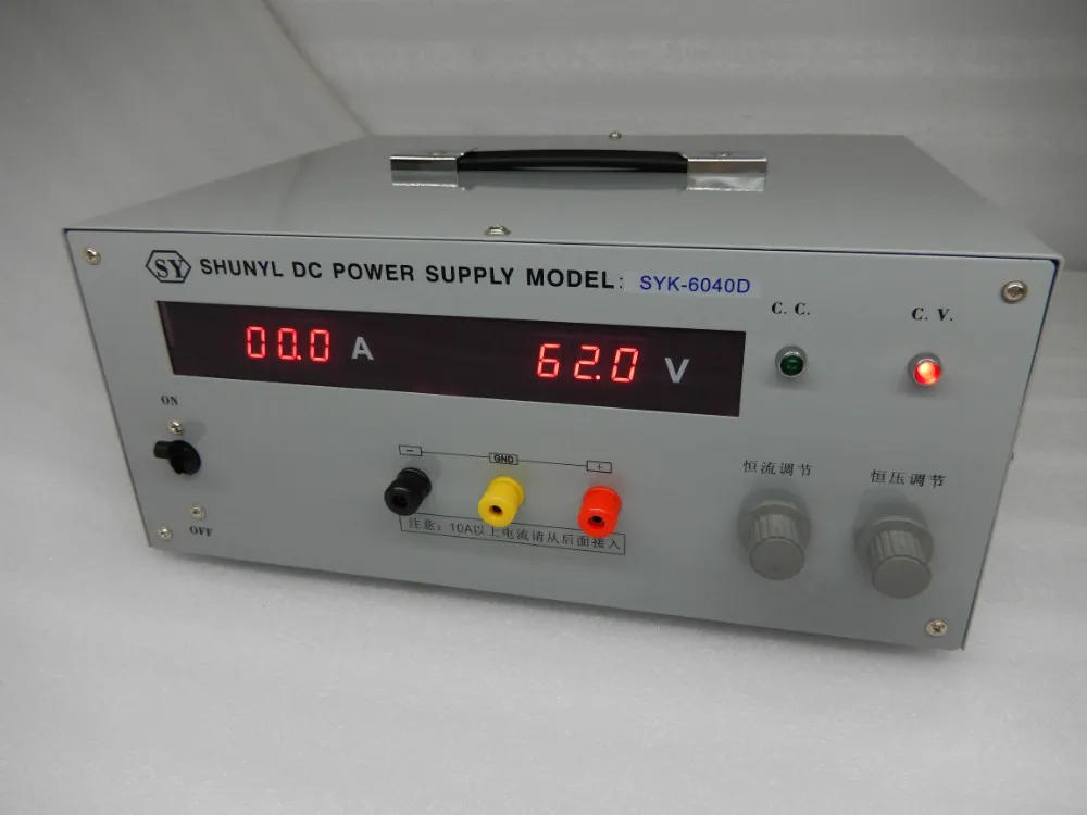 SYK30120D DC power supply output of 0-30V,0-120A adjustable Experimental power supply of high precision DC voltage regulator
SYK30120D DC power supply output of 0-30V,0-120A adjustable Experimental power supply of high precision DC voltage regulator