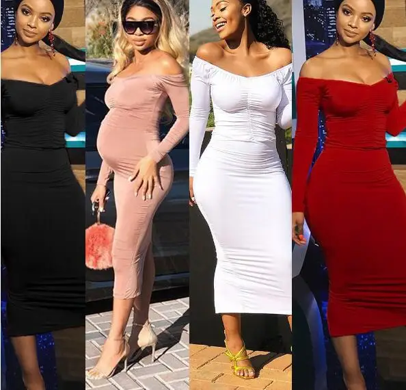 Cultiseed 2020 Female Sexy Slash Neck Slim Hip Nightclub Party Dresses Clothing Ladies Solid Color Long Dress Women Dresses
Cultiseed 2020 Female Sexy Slash Neck Slim Hip Nightclub Party Dresses Clothing Ladies Solid Color Long Dress Women Dresses