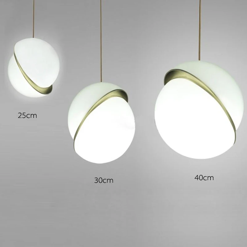 Modern White Acrylic Ball Single Head Chandelier Nordic Livingroom Restaurant Bedroom Decoration E27 Pendant Light LED Fixture
Modern White Acrylic Ball Single Head Chandelier Nordic Livingroom Restaurant Bedroom Decoration E27 Pendant Light LED Fixture