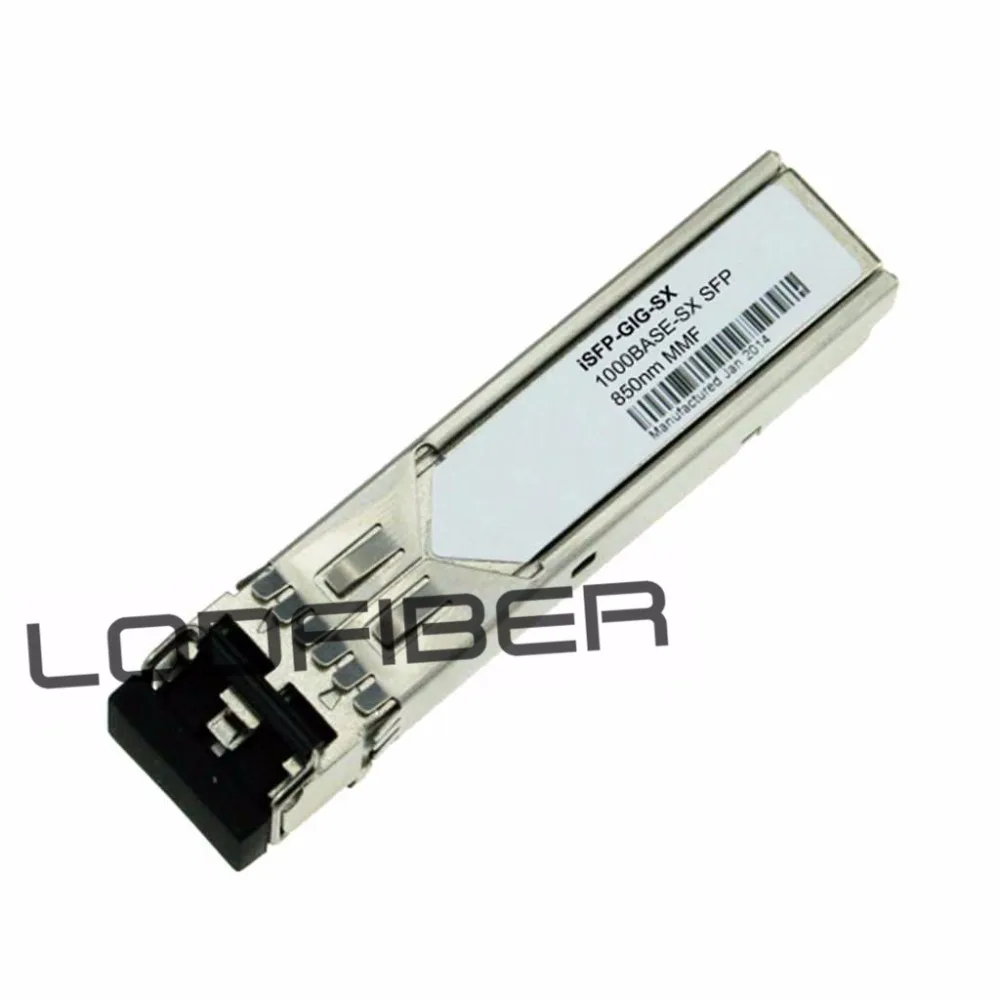 

iSFP-GIG-SX Compatible 1000BASE-SX SFP 850nm 550m DOM Transceiver