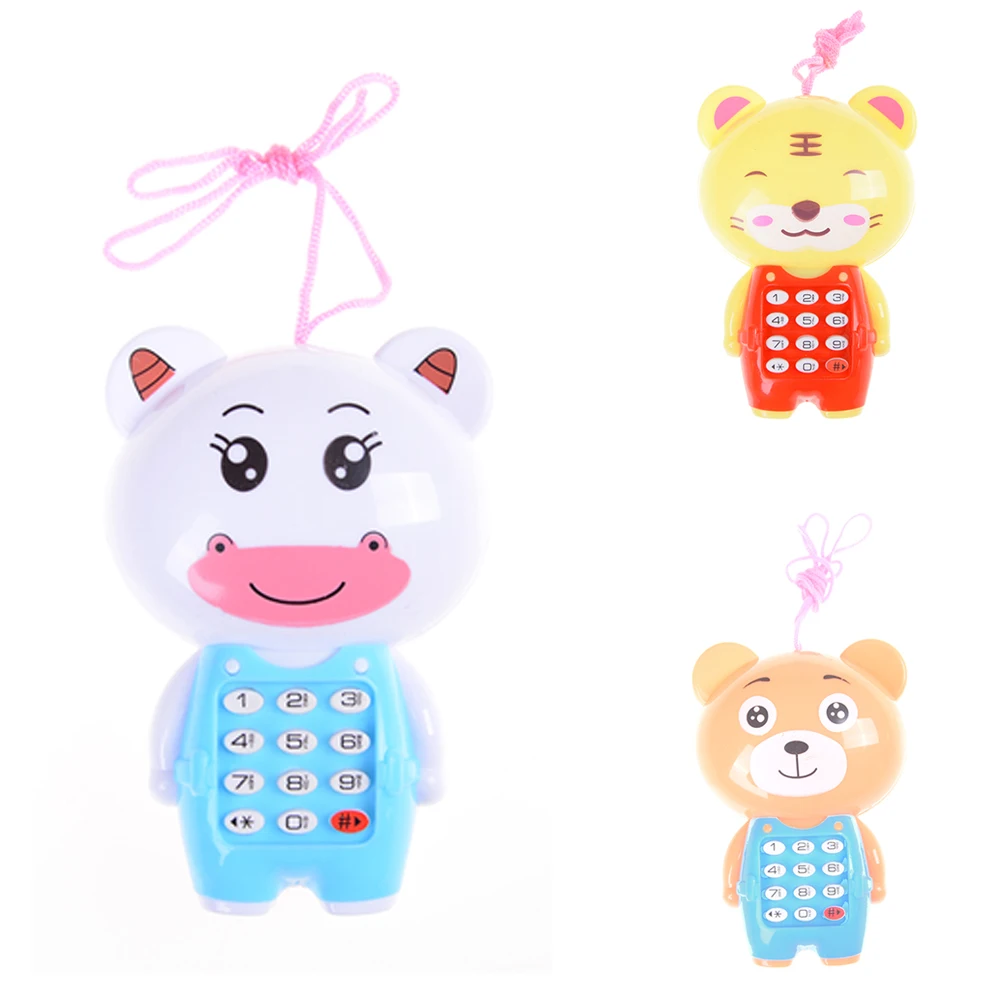 Kawaii Baby Cartoon Music Phone Toys Educational Learning Toy Phone Gift for Kids Children's Toys Random Color
Kawaii Baby Cartoon Music Phone Toys Educational Learning Toy Phone Gift for Kids Children's Toys Random Color