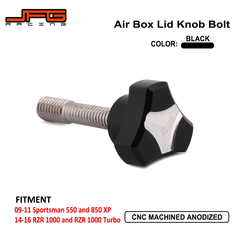 Motorcycle Black Aluminum Air Box Lid Knob Bolt Screw For Polaris Sportsman 550 850 XP 2009-2011 RZR 1000 Turbo 2014 2015 2016
Motorcycle Black Aluminum Air Box Lid Knob Bolt Screw For Polaris Sportsman 550 850 XP 2009-2011 RZR 1000 Turbo 2014 2015 2016