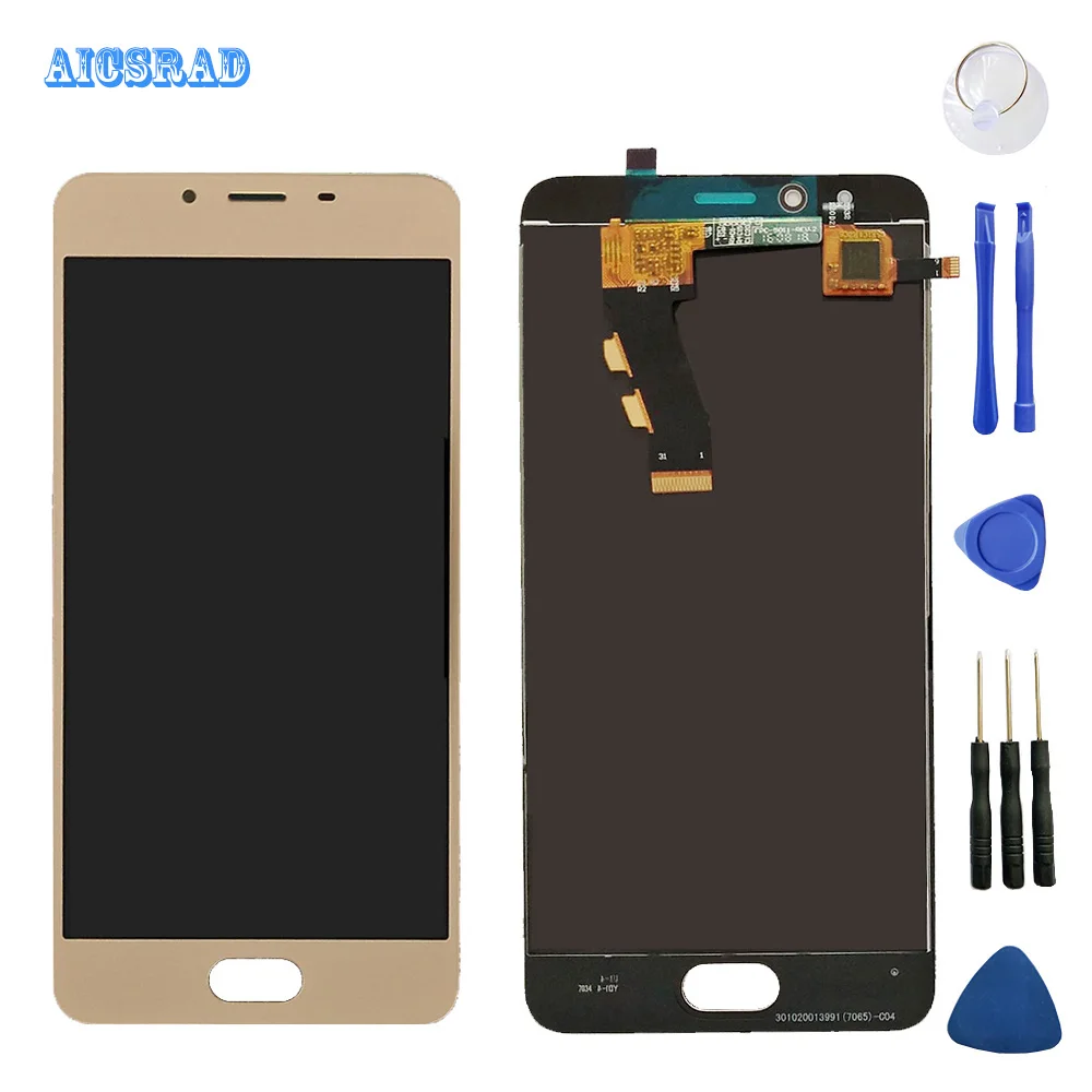 AICSRAD 1280x720 5 0 "дисплей для MEIZU U10 ЖК сенсорный экран дигитайзер Замена U 10 U680h +