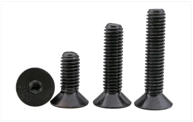 20PCS DIN7991 M6 series 10.9 round M6*8/10/12-60mm Carbon Steel Flat Countersunk Head Hex Socket Screw
20PCS DIN7991 M6 series 10.9 round M6*8/10/12-60mm Carbon Steel Flat Countersunk Head Hex Socket Screw