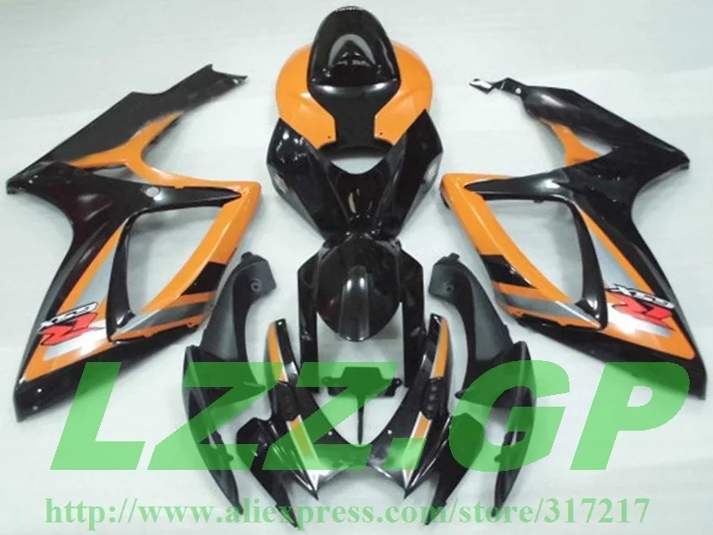ABS For SUZUKI K6 06 07 Orange Black GSXR750 GSX-R750 GSXR 750 2006 2007 GSXR-750 Fairing Bodywork
ABS For SUZUKI K6 06 07 Orange Black GSXR750 GSX-R750 GSXR 750 2006 2007 GSXR-750 Fairing Bodywork