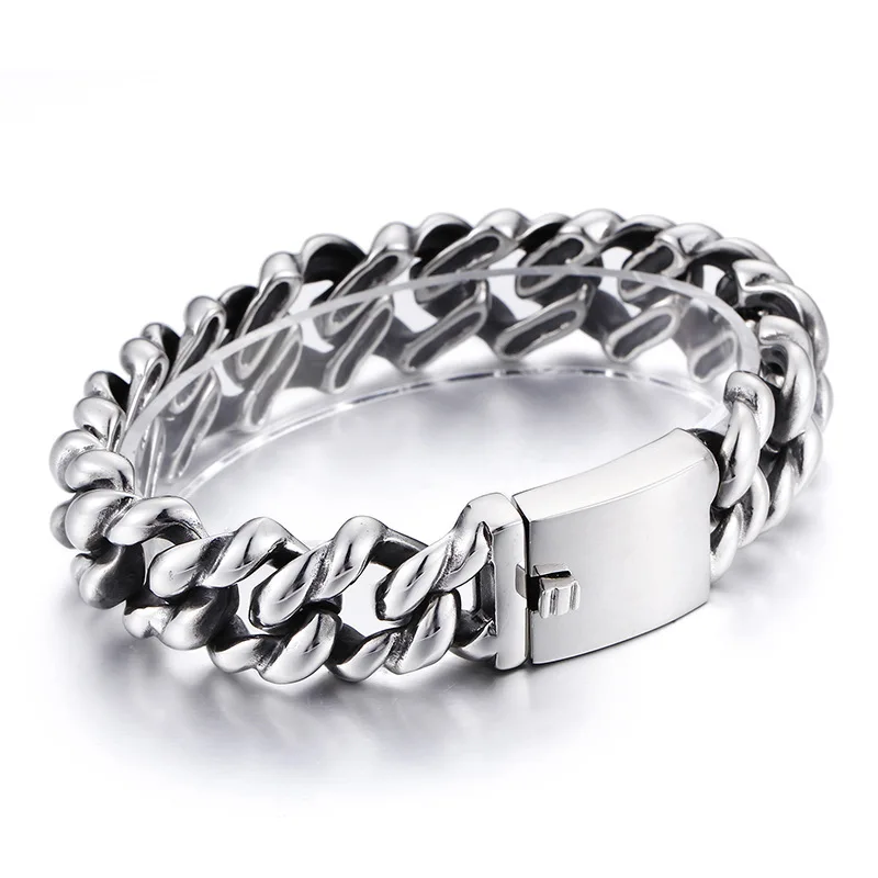 New personality titanium steel bracelet stainless steel men's jewelry tide men jewelry
New personality titanium steel bracelet stainless steel men's jewelry tide men jewelry