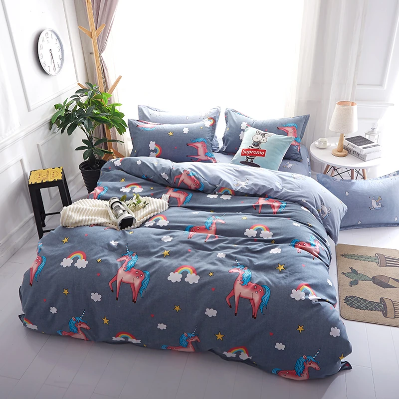 Juwen Home Textile Autumn Winter Cartoon Stripe Duvet Cover Flat Sheet pillowcase 3/4pcs Bed Linens Bedding Set Bed Cover Set
Juwen Home Textile Autumn Winter Cartoon Stripe Duvet Cover Flat Sheet pillowcase 3/4pcs Bed Linens Bedding Set Bed Cover Set