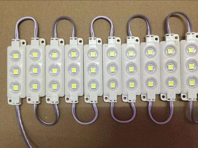 500PCS/LOT SMD 5050 3 leds module for outdoor advertising lighting 12V white module
500PCS/LOT SMD 5050 3 leds module for outdoor advertising lighting 12V white module