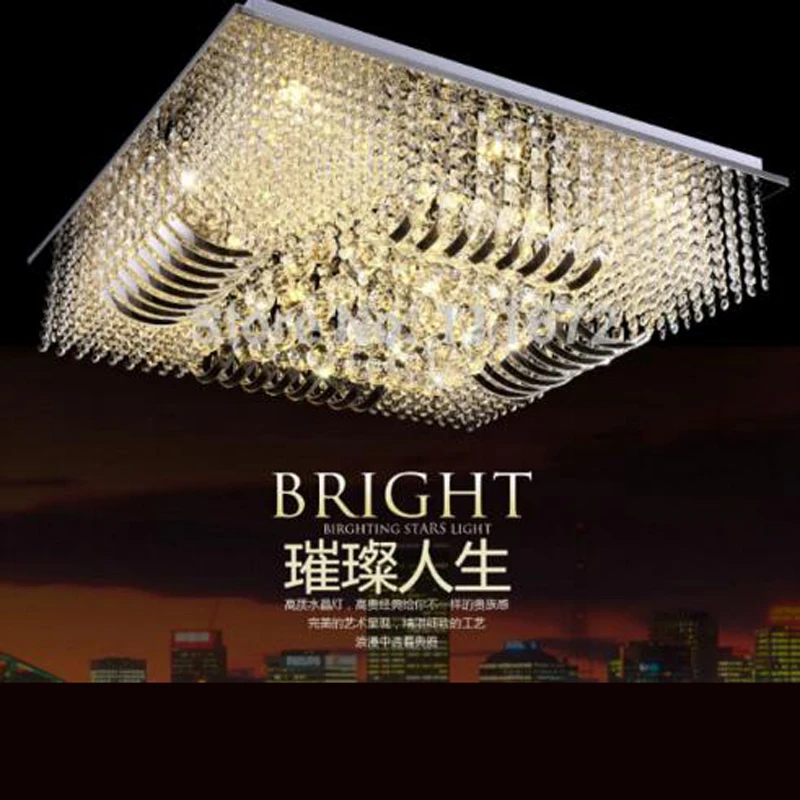 Modern minimalist LED crystal ceiling lamp Creative living room dining room bedroom glass crystal ceiling lamp led lighting lamp
Modern minimalist LED crystal ceiling lamp Creative living room dining room bedroom glass crystal ceiling lamp led lighting lamp