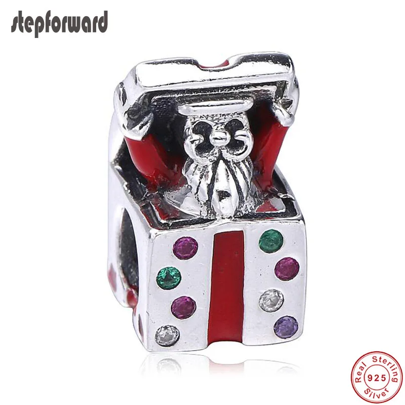 Fashion TOP High Quality Popular Christmas Series Red Enamel 925 Sterling Silver Gift Box Charm Fit Bracelet
Fashion TOP High Quality Popular Christmas Series Red Enamel 925 Sterling Silver Gift Box Charm Fit Bracelet