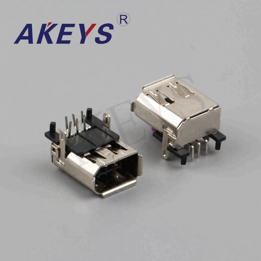 15PCS 1394-02 single layer 1394 Interface 6 pins 180 degrees usb connector with 2 Fixed pin
15PCS 1394-02 single layer 1394 Interface 6 pins 180 degrees usb connector with 2 Fixed pin