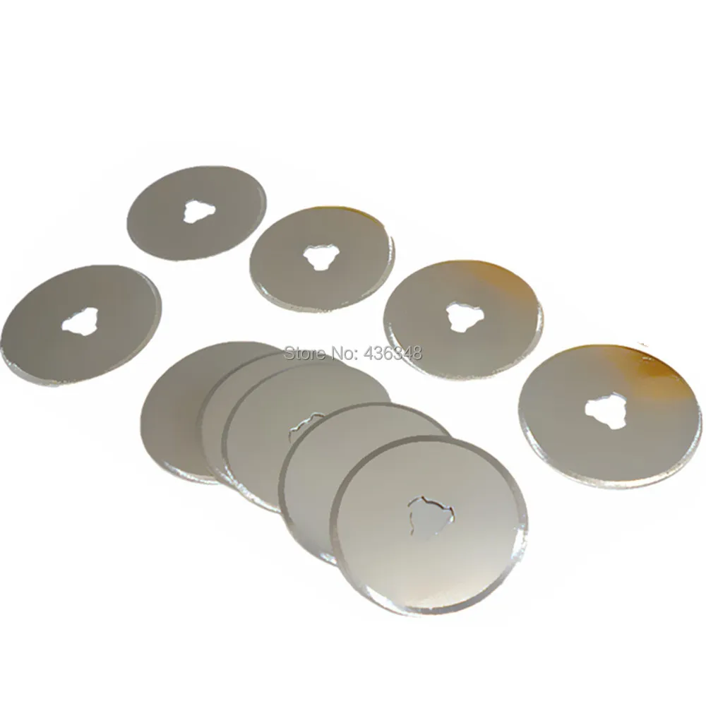 10pcs 28mm Rotary Cutters Spare Blades Cut Fabric Leather Paper Cutter Blade Compatible Spare Replacement
10pcs 28mm Rotary Cutters Spare Blades Cut Fabric Leather Paper Cutter Blade Compatible Spare Replacement