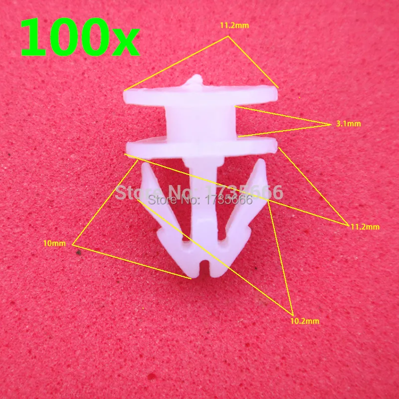 100Pcs The Door buckle clips For Opel Astra H G J Insignia Mokka For Toyota Avensis Rav4 Ford Focus 2 3 Fiesta Mondeo
100Pcs The Door buckle clips For Opel Astra H G J Insignia Mokka For Toyota Avensis Rav4 Ford Focus 2 3 Fiesta Mondeo