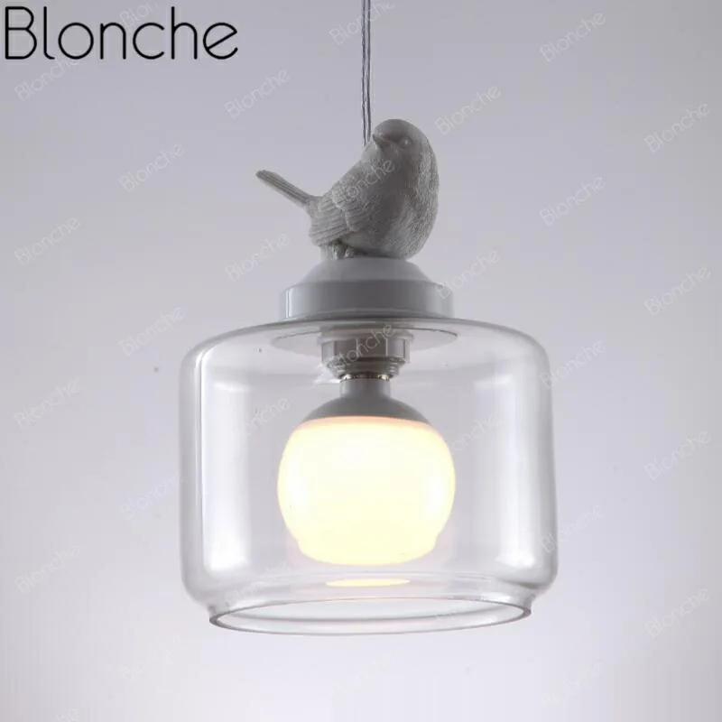 Modern Resin Bird Pendant Lights Clear Glass Hanging Lamp for Bedroom Living Room Kitchen Home Decor Lighting Loft Fixture Lamp
Modern Resin Bird Pendant Lights Clear Glass Hanging Lamp for Bedroom Living Room Kitchen Home Decor Lighting Loft Fixture Lamp