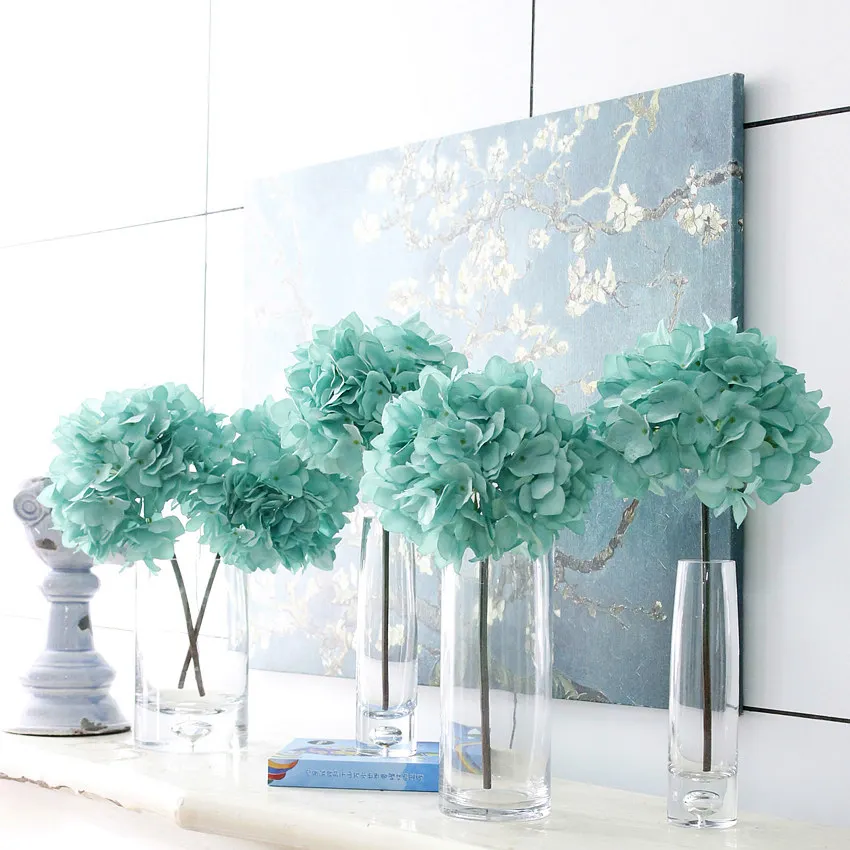 High Quality 30pcs Dia 20cm silk flower artificial flowers Simulation Hydrangea Flower Head DIY Bride Bridesmaids Wrist Flowers
High Quality 30pcs Dia 20cm silk flower artificial flowers Simulation Hydrangea Flower Head DIY Bride Bridesmaids Wrist Flowers