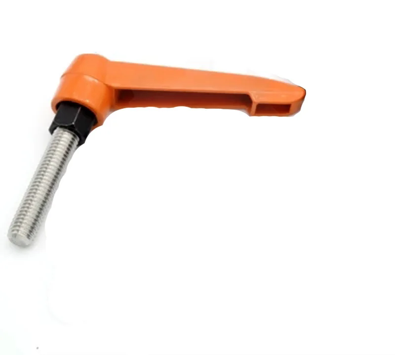 2Pcs M5 Stainless steel 7 words type Adjustable position Tight handle fixed rotate grip hand Screw bolt Length 10mm-50mm Orange
2Pcs M5 Stainless steel 7 words type Adjustable position Tight handle fixed rotate grip hand Screw bolt Length 10mm-50mm Orange