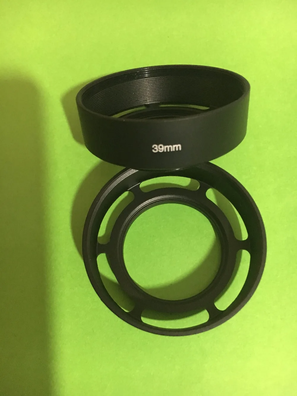 2 in 1 Metal standard Lens Hood 39mm Screw-in Telephoto Tubular Lente Protect For canon for nikon 39mm lens DSLR camera
2 in 1 Metal standard Lens Hood 39mm Screw-in Telephoto Tubular Lente Protect For canon for nikon 39mm lens DSLR camera
