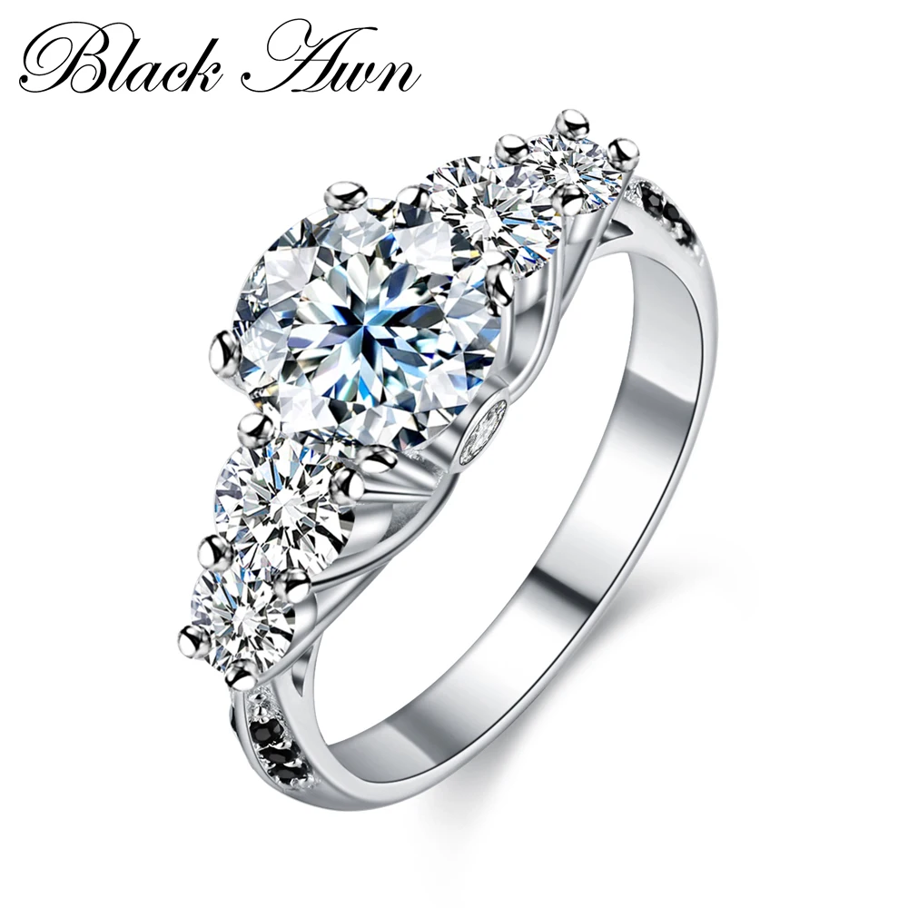 BLACK AWN 2020 New Fashion Anillos Mujer 925 Sterling Silver Jewelry Trendy Wedding Rings for Women Engagement Ring Luxury C149
BLACK AWN 2020 New Fashion Anillos Mujer 925 Sterling Silver Jewelry Trendy Wedding Rings for Women Engagement Ring Luxury C149