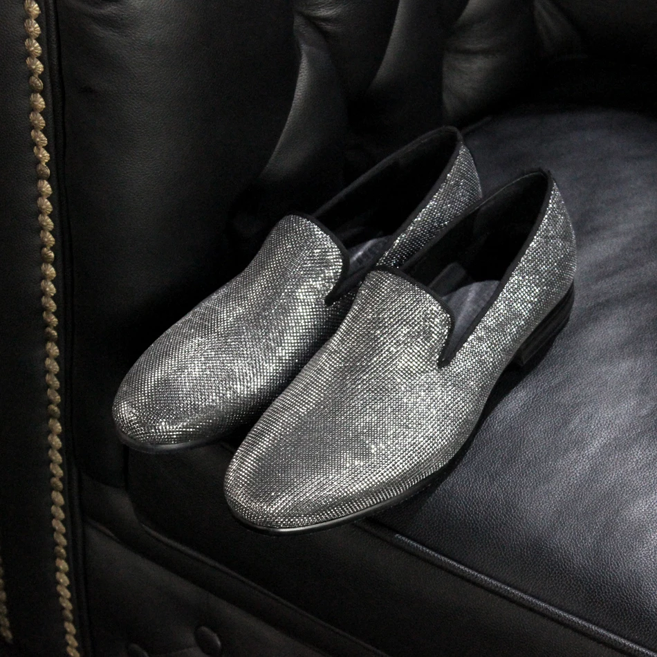 Handmade Sliver Formal Loafers Hombre Sapatos Flat heel Genuine leather Spring Driving Loafers for men
Handmade Sliver Formal Loafers Hombre Sapatos Flat heel Genuine leather Spring Driving Loafers for men