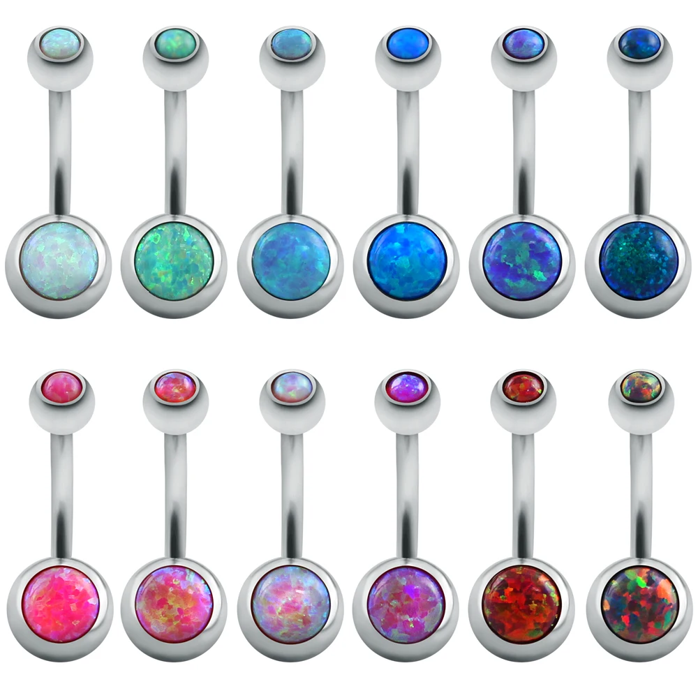 Fire Opal Jewelry Belly Button Rings Surgical Steel Bars Real Belly Rings Body Piercing Belly Navel Ring Piercing Sexy Jewelry
Fire Opal Jewelry Belly Button Rings Surgical Steel Bars Real Belly Rings Body Piercing Belly Navel Ring Piercing Sexy Jewelry