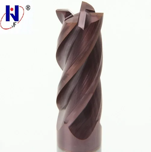 D20*55*D20*150*4T Solid carbide 4 flute flattened end mills with straight shank milling cutter HRC58 TiSiN Coated
D20*55*D20*150*4T Solid carbide 4 flute flattened end mills with straight shank milling cutter HRC58 TiSiN Coated